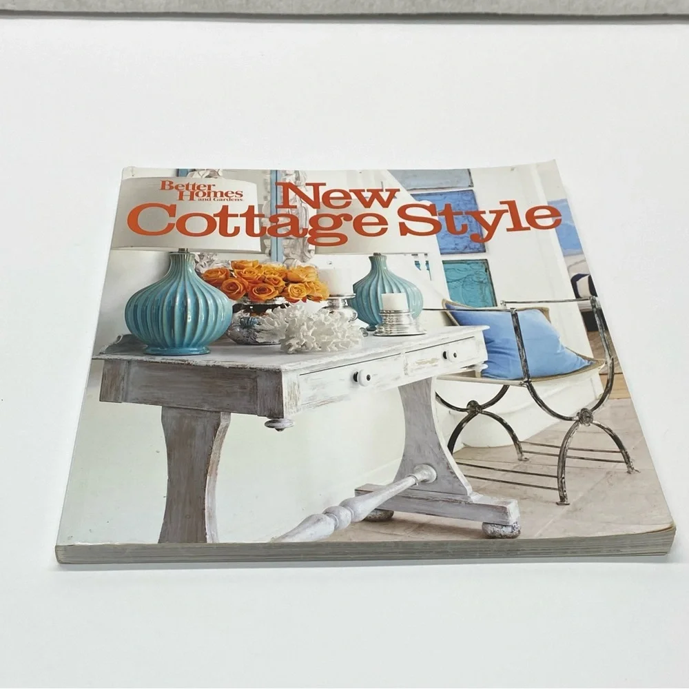 Better Homes And Gardens Blue New Cottage Style Softback Book House Tours Ideas